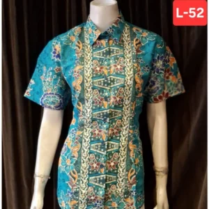 SW0086GSA Batik Ladies Blouse Batik Made In Malaysia Batik Ladies Top